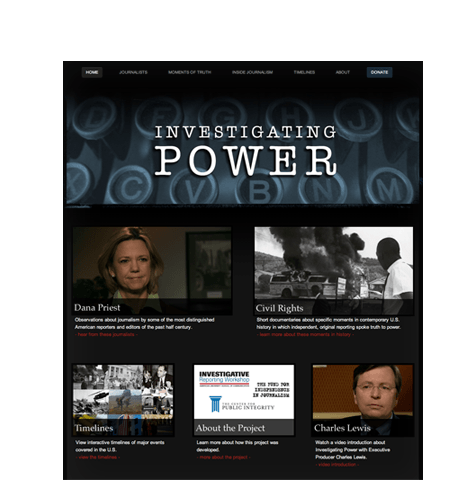 InvestigatingPower.org Homepage