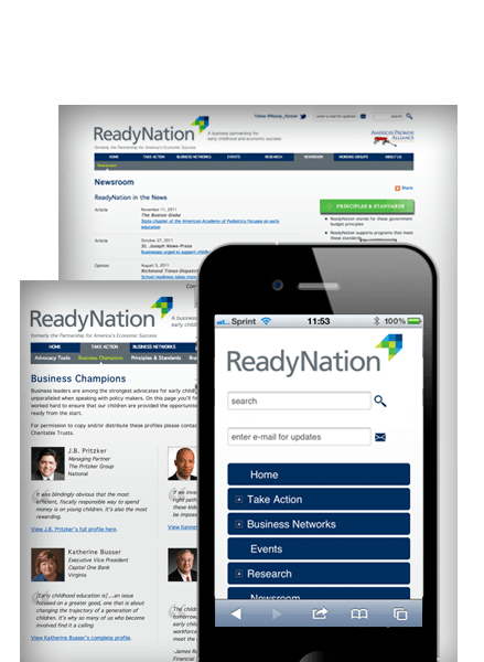 ReadyNation.org Screenshots